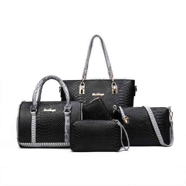 women composite bag 5 pcs/set fashion women's bags womens handbags and purses ladies hand bags shoulder bag
women composite bag 5 pcs/set fashion women's bags womens handbags and purses ladies hand bags shoulder bag