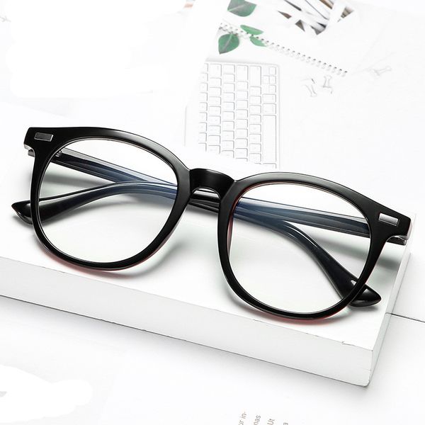 fashion men women plastic eyeglasses round computer glasses frame transparent eyeglass frame oculos de grau, Black
fashion men women plastic eyeglasses round computer glasses frame transparent eyeglass frame oculos de grau, Black