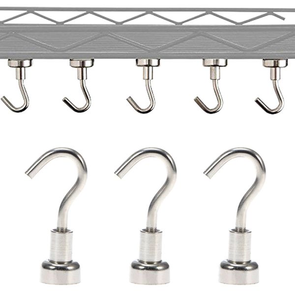 4pcs magnetic hooks powerful heavy duty neodymium magnet refrigerator surfaces not scratch mu
4pcs magnetic hooks powerful heavy duty neodymium magnet refrigerator surfaces not scratch mu