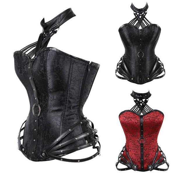 new fashion women corset waist shaper body solid metal ring, leather straps shapewear casual underbust elastic, Black;white
new fashion women corset waist shaper body solid metal ring, leather straps shapewear casual underbust elastic, Black;white