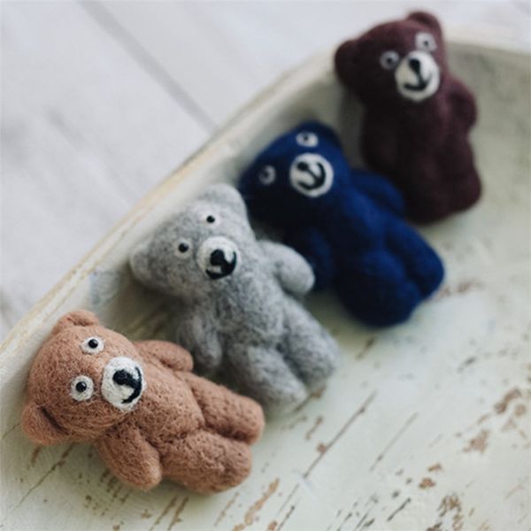 baby accessories newborn handmade wool felt teddy bear doll newborn pgraphy prop toy fotografia studio pshoot props, Yellow
baby accessories newborn handmade wool felt teddy bear doll newborn pgraphy prop toy fotografia studio pshoot props, Yellow