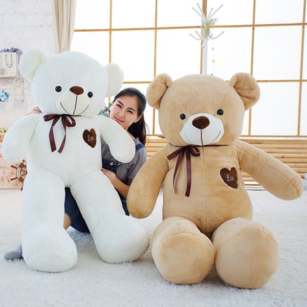 soft big teddy bear stuffed animal plush toy with ribbon 80cm100cm kawaii large bears for girl friend cushion for children kids
soft big teddy bear stuffed animal plush toy with ribbon 80cm100cm kawaii large bears for girl friend cushion for children kids