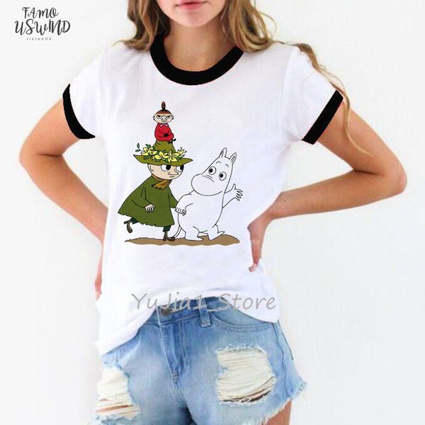 little my moomin tshirt femme harajuku kawaii animal print funny t shirts women cute summer short tumblr clothes custom t shirt, White
little my moomin tshirt femme harajuku kawaii animal print funny t shirts women cute summer short tumblr clothes custom t shirt, White