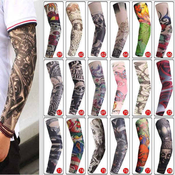 1 pair trendy men women elastic temporary fake tattoo sleeve summer uv protection arm sleeves cover tattoos arm warmer design, Black;gray
1 pair trendy men women elastic temporary fake tattoo sleeve summer uv protection arm sleeves cover tattoos arm warmer design, Black;gray