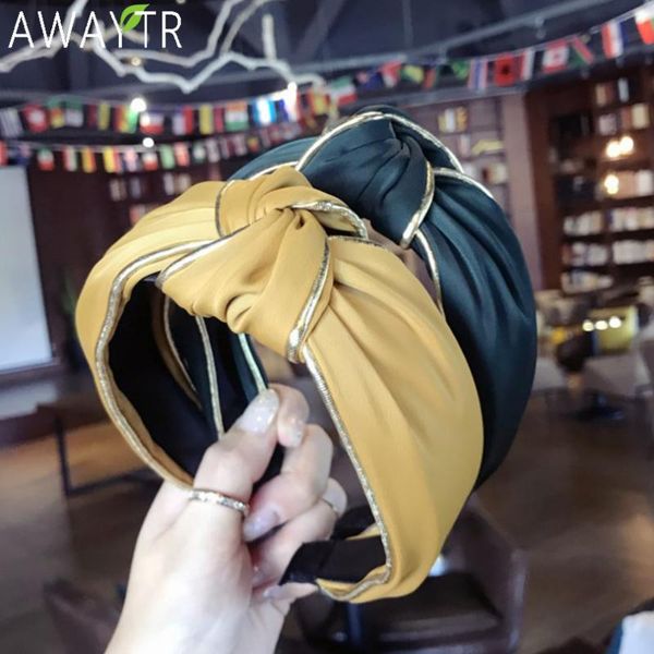 awaytr golden rim bezel vintage hairband for women girls knot handmade headband wholesale hairband ladies hair accessories
awaytr golden rim bezel vintage hairband for women girls knot handmade headband wholesale hairband ladies hair accessories