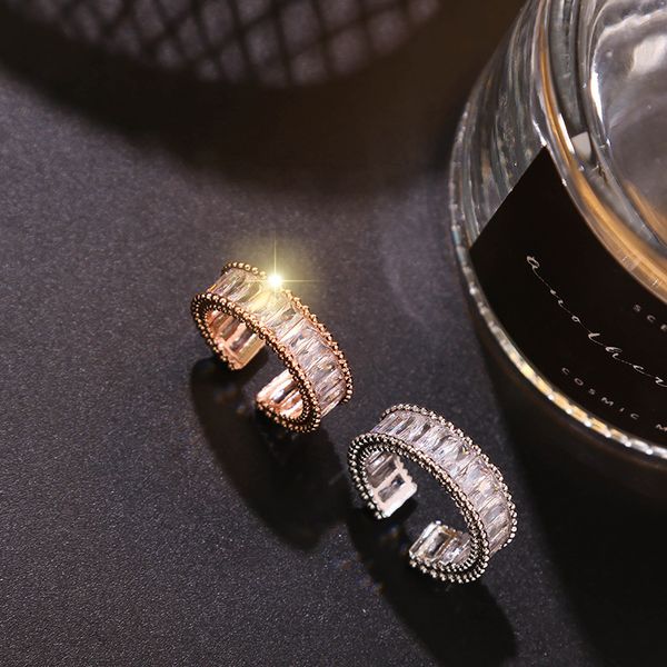 new trendy crystal simple open rings adjust ring for women girls rose gold silver color finger ring jewelry accessory bague, Slivery;golden
new trendy crystal simple open rings adjust ring for women girls rose gold silver color finger ring jewelry accessory bague, Slivery;golden