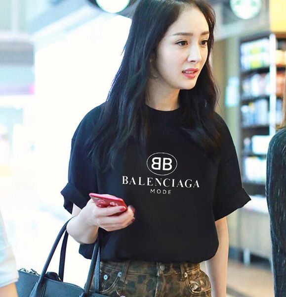 Повседневная футболка с круглым вырезом Лето Новый Мужчины Женщины Футболка Хип-
Повседневная футболка с круглым вырезом Лето Новый Мужчины Женщины Футболка Хип-