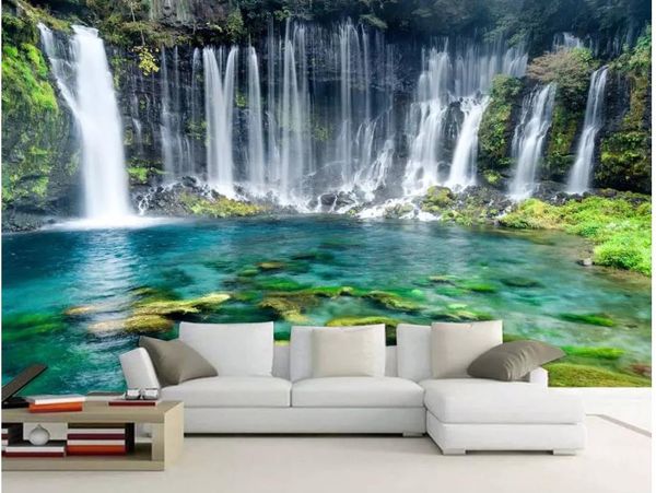 hd green landscape simple beautiful waterfall background wall modern living room wallpapers
hd green landscape simple beautiful waterfall background wall modern living room wallpapers