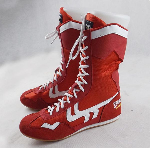us4-11 boxing boots wrestling training shoes fitness high sport shoes womens ankle boots black red plus size c329
us4-11 boxing boots wrestling training shoes fitness high sport shoes womens ankle boots black red plus size c329