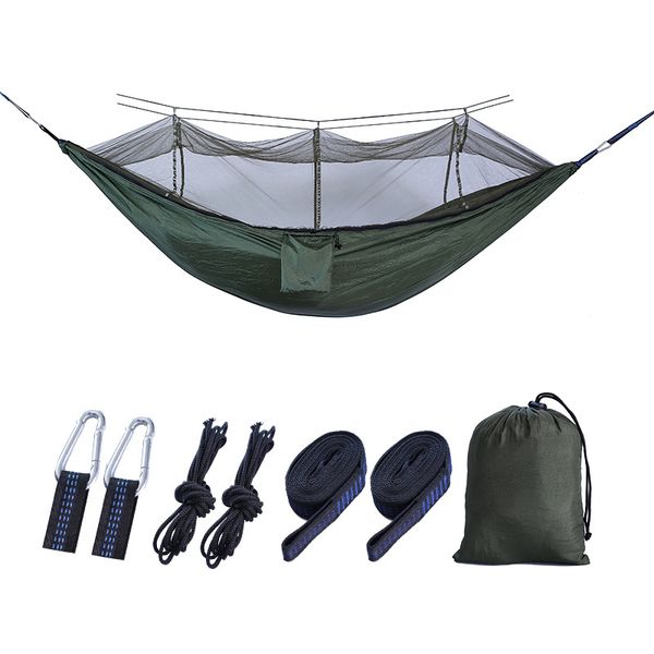 outdoor 210t nylon camping hammock removable mosquito net hammock for camping travel sleeping
outdoor 210t nylon camping hammock removable mosquito net hammock for camping travel sleeping