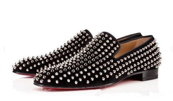 fashion luxury black glitter spikes studded red bottom oxford loafers business shoe men flats wedding party gentlemen dress oxford shoes c13
fashion luxury black glitter spikes studded red bottom oxford loafers business shoe men flats wedding party gentlemen dress oxford shoes c13