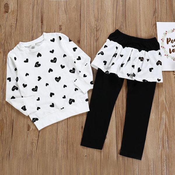 clothing sets patpat 2-piece heart print long sleeve daily set ruffle details spring and autumn cotton, White
clothing sets patpat 2-piece heart print long sleeve daily set ruffle details spring and autumn cotton, White