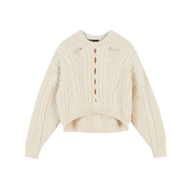 women sweater 2019 autumn and winter new women's sweater fringed side hollow twist wool, White;black
women sweater 2019 autumn and winter new women's sweater fringed side hollow twist wool, White;black