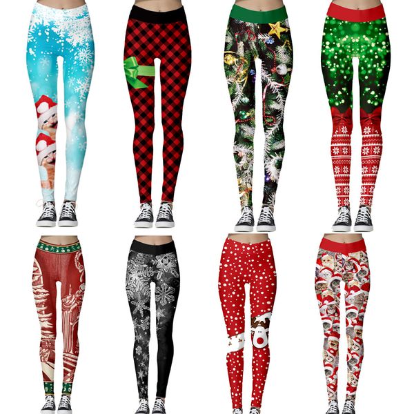 new girl pencil pant christmas cosplay santa snowman snowflake printed elastic slim fitness workout push up women leggings, Black
new girl pencil pant christmas cosplay santa snowman snowflake printed elastic slim fitness workout push up women leggings, Black