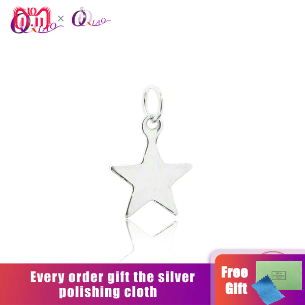 925 sterling silver women jewelry exquisite handmade pentagram pendant for necklace bracelet accessories, Bronze;silver
925 sterling silver women jewelry exquisite handmade pentagram pendant for necklace bracelet accessories, Bronze;silver