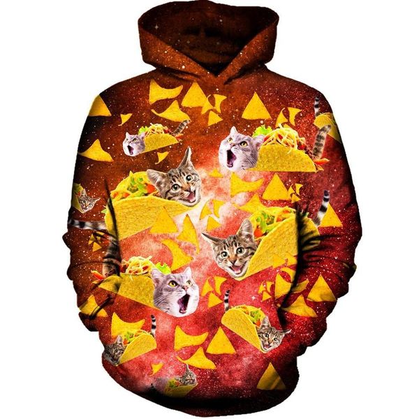 2018 3d printed funny cat hoodie famous brand harajuku oversized hip hop men hooded sweatshirt, Black
2018 3d printed funny cat hoodie famous brand harajuku oversized hip hop men hooded sweatshirt, Black