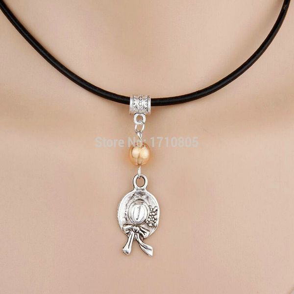 10pcs alloy ancient silver sunhat multicolor glass bead charm pendant leather rope necklace women jewelry valentine's day present
10pcs alloy ancient silver sunhat multicolor glass bead charm pendant leather rope necklace women jewelry valentine's day present