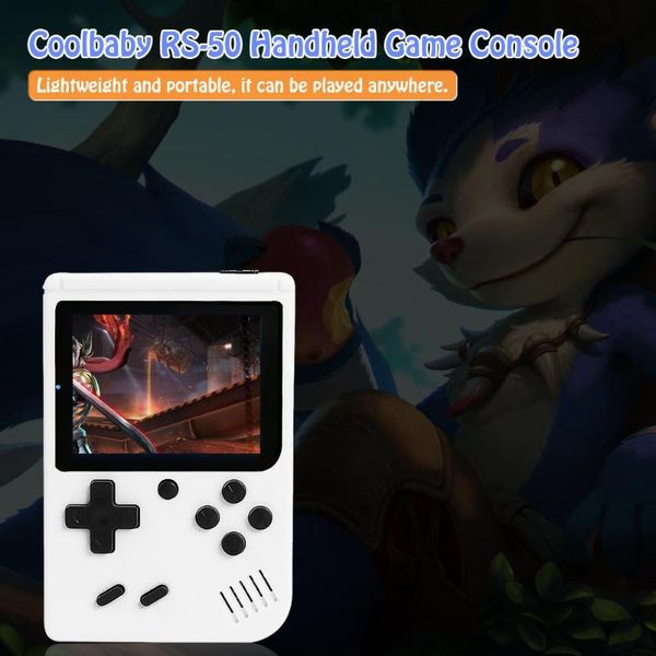 rs-50 video game console built-in 500 games handheld game console retro tetris nostalgic gaming player gift for child
rs-50 video game console built-in 500 games handheld game console retro tetris nostalgic gaming player gift for child