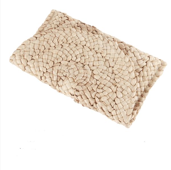 2020 новая мода леди женщины лето прекрасный ретро соломенная вязаная сумка для ключей деньги пляж длинный мешок сцепления