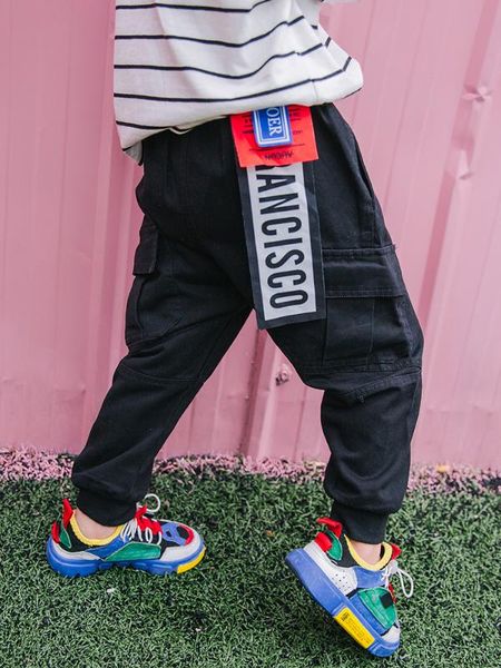children's clothing boys casual pants 2020 spring new children's movement tooling multi-pocket heavy long pants zhong xiao tong, Blue
children's clothing boys casual pants 2020 spring new children's movement tooling multi-pocket heavy long pants zhong xiao tong, Blue