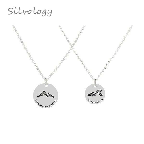 silvology mountain лиги клятва пару ожерелье стерлингового серебра 925 круглый простой творческий ожерелье романтический подарок ювелирных и, Silver
silvology mountain лиги клятва пару ожерелье стерлингового серебра 925 круглый простой творческий ожерелье романтический подарок ювелирных и, Silver