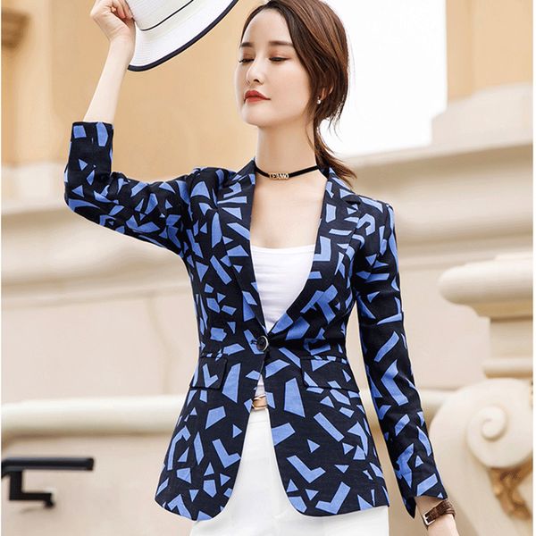 new spring blazers women midi sleeve floral printing blazer feminina office lady short slim chaqueta mujer, White;black
new spring blazers women midi sleeve floral printing blazer feminina office lady short slim chaqueta mujer, White;black