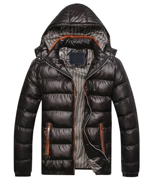 new men winter jacket fashion hooded thermal down cotton parkas male casual hoodies brand clothing warm coat, Black
new men winter jacket fashion hooded thermal down cotton parkas male casual hoodies brand clothing warm coat, Black