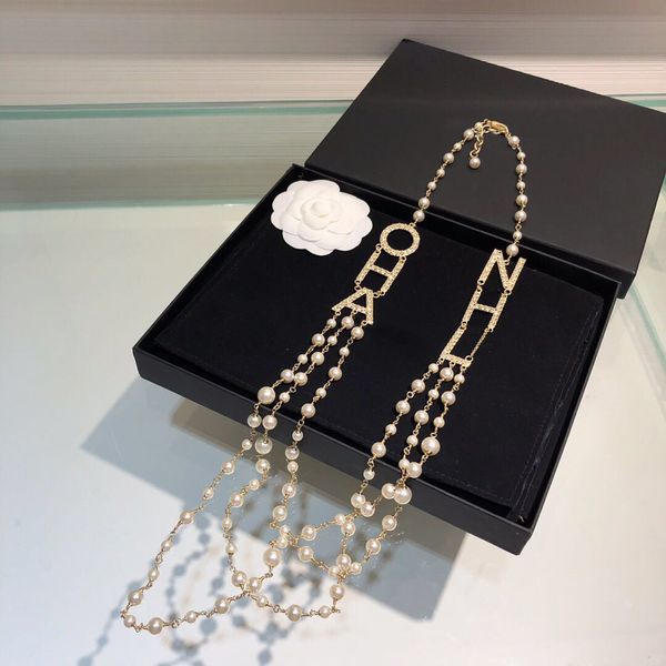 fashion brand letter designer sweater chain for lady women party wedding lovers gift engagement luxury jewelry for bride with box, Silver
fashion brand letter designer sweater chain for lady women party wedding lovers gift engagement luxury jewelry for bride with box, Silver