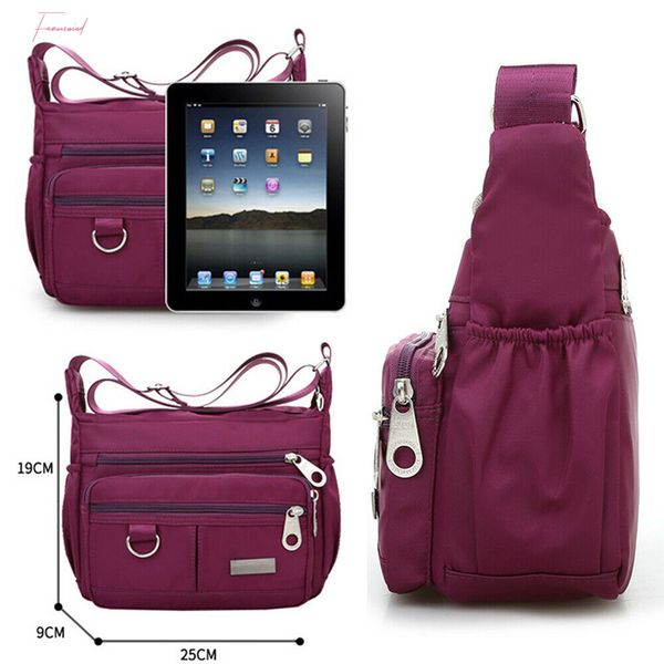 casual women waterproof oxford messenger cross body bag shoulder bags large capacity multi pockets
casual women waterproof oxford messenger cross body bag shoulder bags large capacity multi pockets