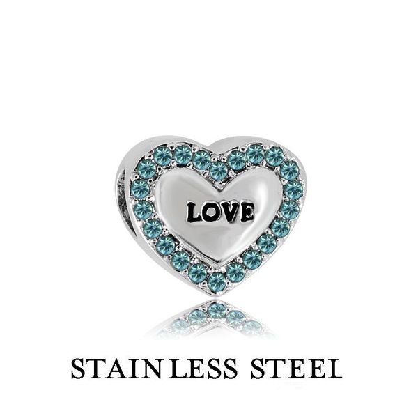 love heart shape с голубой кристалл подвески fit браслет ожерелье из нержавеющей стали ювелирные изделия аксессуары для женщин мода, Bronze;silver
love heart shape с голубой кристалл подвески fit браслет ожерелье из нержавеющей стали ювелирные изделия аксессуары для женщин мода, Bronze;silver