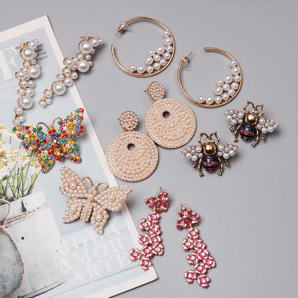 jujia серьги кристалл новые серьги ручной себе boho имитация pearl для женщин свадьба подарки bijoux, Silver
jujia серьги кристалл новые серьги ручной себе boho имитация pearl для женщин свадьба подарки bijoux, Silver