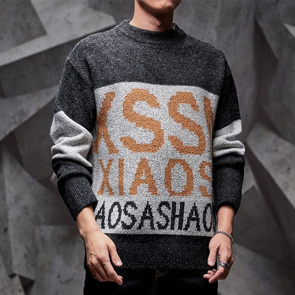 brin wolf brand 2020 new fashion winter spring casual sweater men fashion slim fit long sleeve letter decoration pullovers, White;black
brin wolf brand 2020 new fashion winter spring casual sweater men fashion slim fit long sleeve letter decoration pullovers, White;black