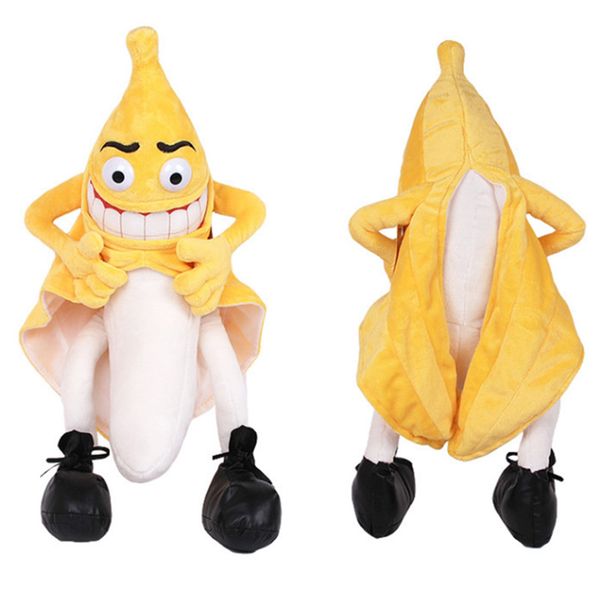 funny bad banana man short plush pillow creative evil banana stuffed toy living room sofa back cushion x2187
funny bad banana man short plush pillow creative evil banana stuffed toy living room sofa back cushion x2187