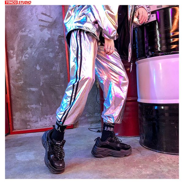 men's pants drop japanese loose joggers patchwork autumn male sliver dance toursers men streetwear causal sweatpants mens, Black
men's pants drop japanese loose joggers patchwork autumn male sliver dance toursers men streetwear causal sweatpants mens, Black