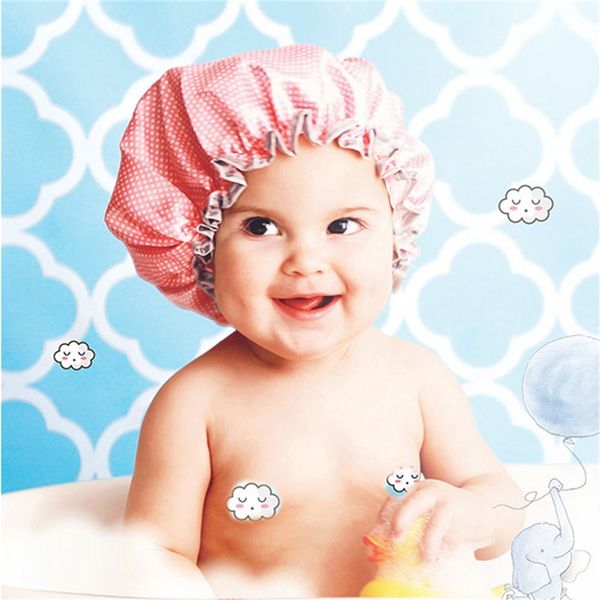 girls lovely thick baby shower caps colorful double layer bath shower hair cover waterproof bathing cap
girls lovely thick baby shower caps colorful double layer bath shower hair cover waterproof bathing cap