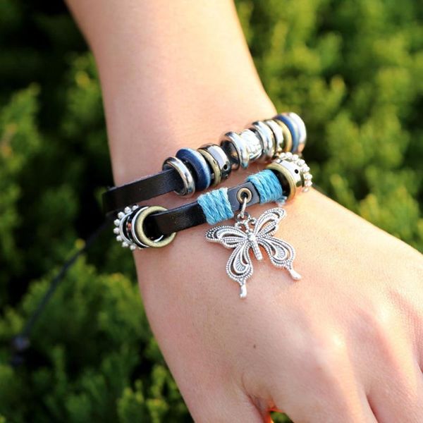 vintage leaf feather multilayer leather bracelet men fashion braided handmade star rope wrap bracelets & bangles male gift, Golden;silver
vintage leaf feather multilayer leather bracelet men fashion braided handmade star rope wrap bracelets & bangles male gift, Golden;silver