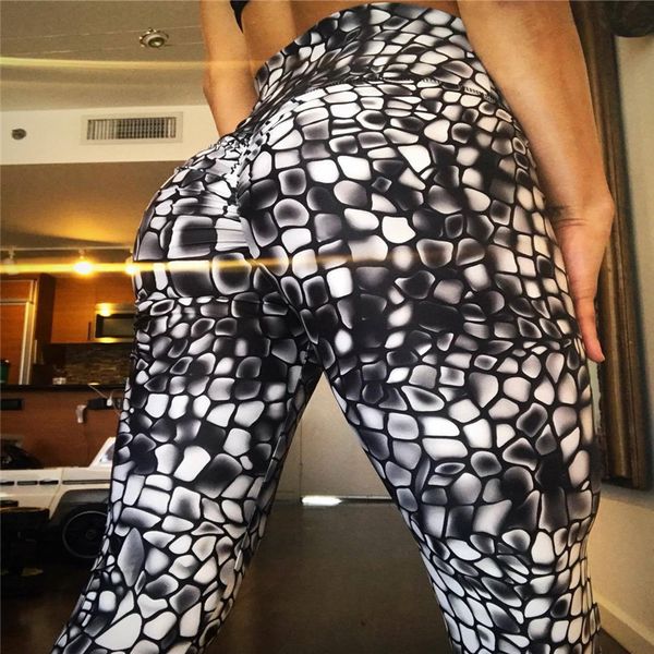 running pants yoga pebbles printed high waist sports tights leggings female trousers, Black;blue
running pants yoga pebbles printed high waist sports tights leggings female trousers, Black;blue