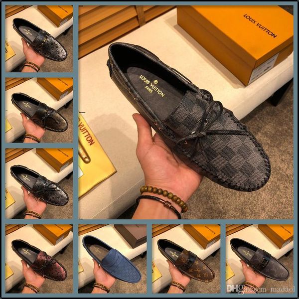 18ss brand business men lazy driving casual shoes genuine leather comfortable luxury office shoes new men fashion flat loafers yyy11, Black
18ss brand business men lazy driving casual shoes genuine leather comfortable luxury office shoes new men fashion flat loafers yyy11, Black
