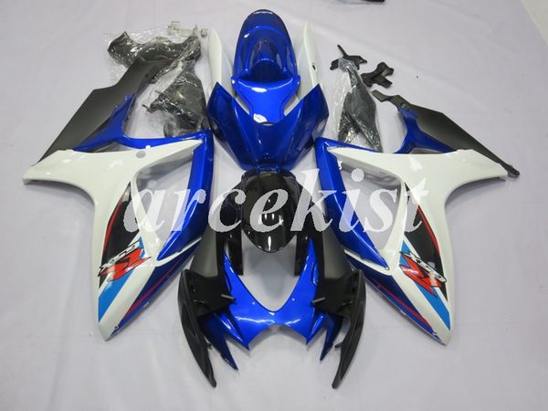 4 подарки новый abs для мотоциклов обтекатели комплект, пригодный для suzuki gsx-r600 gsx-r750 k6 2006 2007 06 07 кузова установлен синий бе
4 подарки новый abs для мотоциклов обтекатели комплект, пригодный для suzuki gsx-r600 gsx-r750 k6 2006 2007 06 07 кузова установлен синий бе