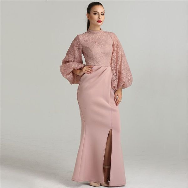 dusty pink high neck mermaid prom dress vintge saudu arabia poet long sleeves sheath evening gown long formal party pageant dresses, Black
dusty pink high neck mermaid prom dress vintge saudu arabia poet long sleeves sheath evening gown long formal party pageant dresses, Black