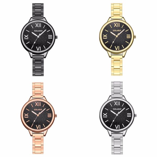 yolako quartz watch ladies 2019 new simple fashion ladies steel strip alloy watch with simple mirror 3.13, Slivery;brown
yolako quartz watch ladies 2019 new simple fashion ladies steel strip alloy watch with simple mirror 3.13, Slivery;brown