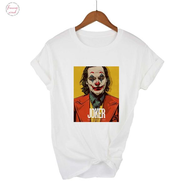 summer joker art painting female t shirt harajuku graphic t women hip hop streetwear vogue tee shirt femme, White
summer joker art painting female t shirt harajuku graphic t women hip hop streetwear vogue tee shirt femme, White