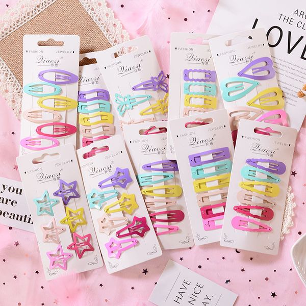 6pcs/set metal paint children geometric hair clips barrette bobby pin accessories for girls kids hair bb clip hairgrip headdress, Slivery;white
6pcs/set metal paint children geometric hair clips barrette bobby pin accessories for girls kids hair bb clip hairgrip headdress, Slivery;white