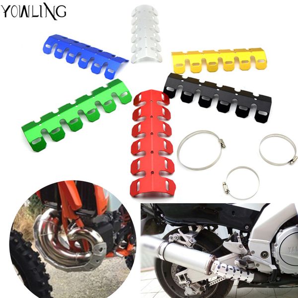 motorcycle accessories exhaust muffler pipe leg protector heat shield cover for yamaha dirt moto
motorcycle accessories exhaust muffler pipe leg protector heat shield cover for yamaha dirt moto