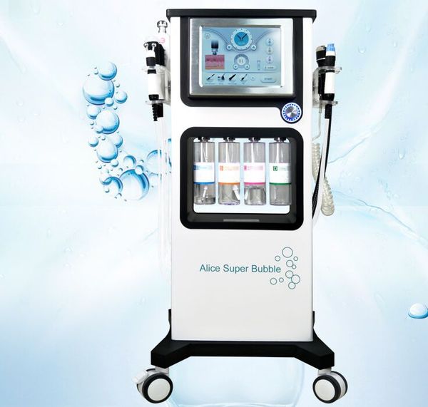 glow skin 7in1 alice super bubble facial hydra dermabrasion water peel facial whitening beauty skin machine, Black;white
glow skin 7in1 alice super bubble facial hydra dermabrasion water peel facial whitening beauty skin machine, Black;white