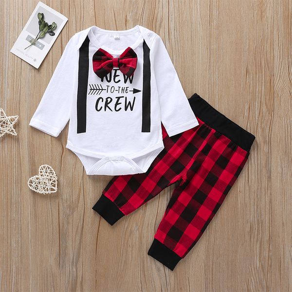 baby gentleman sets butterfly plaid romper pants european and american autumn, White
baby gentleman sets butterfly plaid romper pants european and american autumn, White