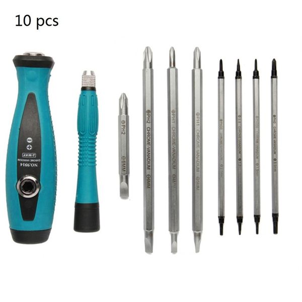 4-10pcs double head screwdriver set universal cross slotted combination set chrome vanadium steel screw driver hand tool
4-10pcs double head screwdriver set universal cross slotted combination set chrome vanadium steel screw driver hand tool