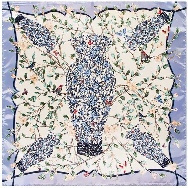 2020 new arrival 90cm*90cm big size fashion silk square scarf women bottle shawl hijab, Blue;gray
2020 new arrival 90cm*90cm big size fashion silk square scarf women bottle shawl hijab, Blue;gray