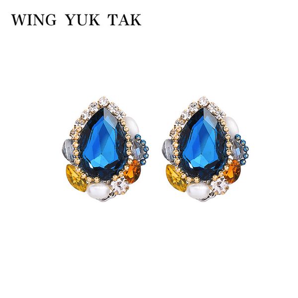 wing yuk tak korean fashion opal earrings blue crystal clip earrings for women luxury wedding party jewelry brincos pendientes, Silver
wing yuk tak korean fashion opal earrings blue crystal clip earrings for women luxury wedding party jewelry brincos pendientes, Silver