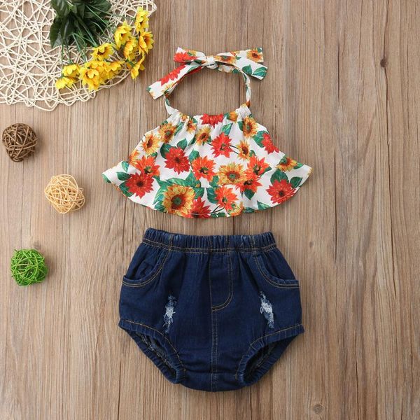 hirigin infant baby kid girl sunflower t-shirt short pants outfit 0-3y clothes set, White
hirigin infant baby kid girl sunflower t-shirt short pants outfit 0-3y clothes set, White